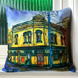 Courthouse Hotel, Newtown Cushion Cover