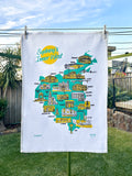 Sydney's Inner West Souvenir Tea Towel - Summer Dayz