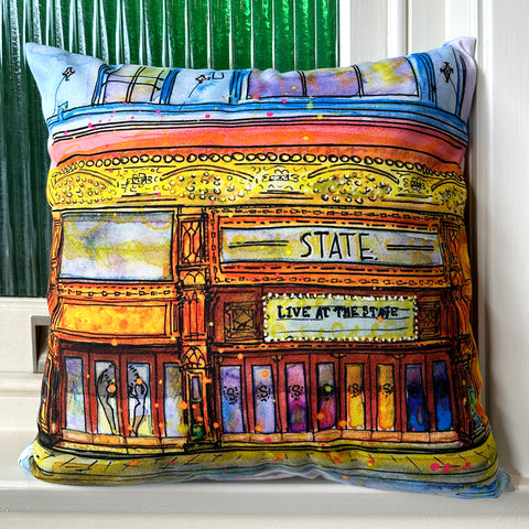 The State Theatre Cushion Cover